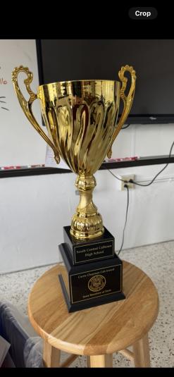 South Central Calhoun's Carrie Chapman Catt trophy